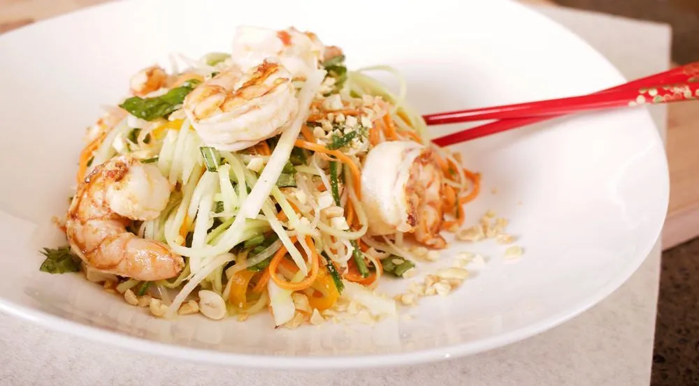 Tangy Green Papaya Salad