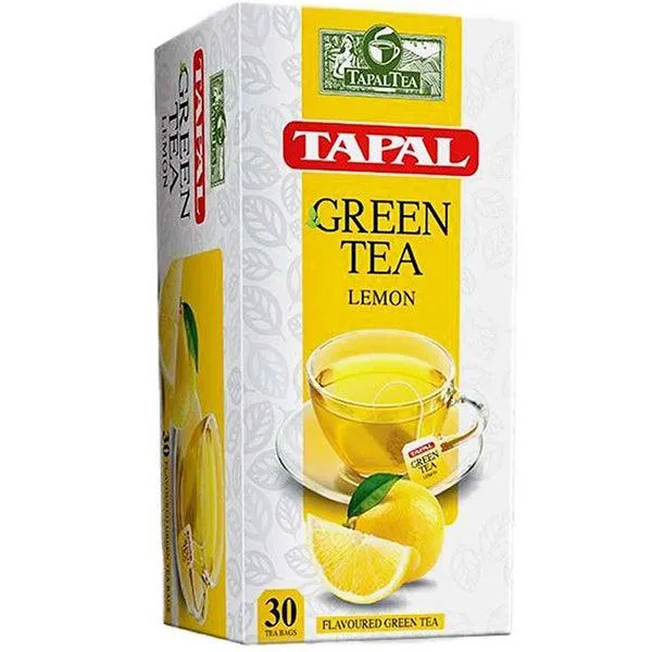 TAPAL LEMON GREEN TEA BAGS 30P