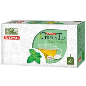 TAPAL M.MINT GREEN TEA BAG 30P