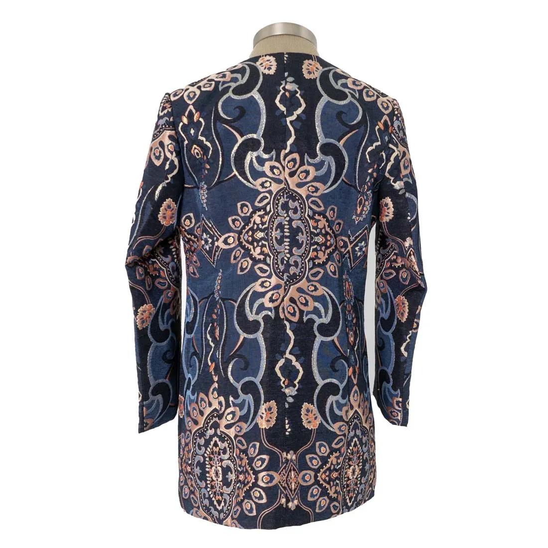 Tapestry Patterned Long Jacket