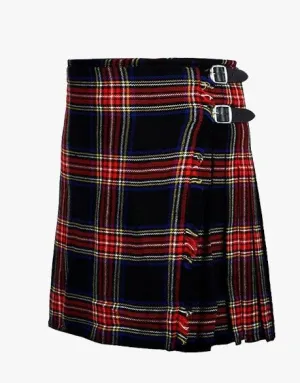 TARTAN KILT Black Stewart Women