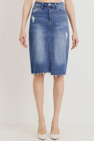 Tatelyn Denim Skirt