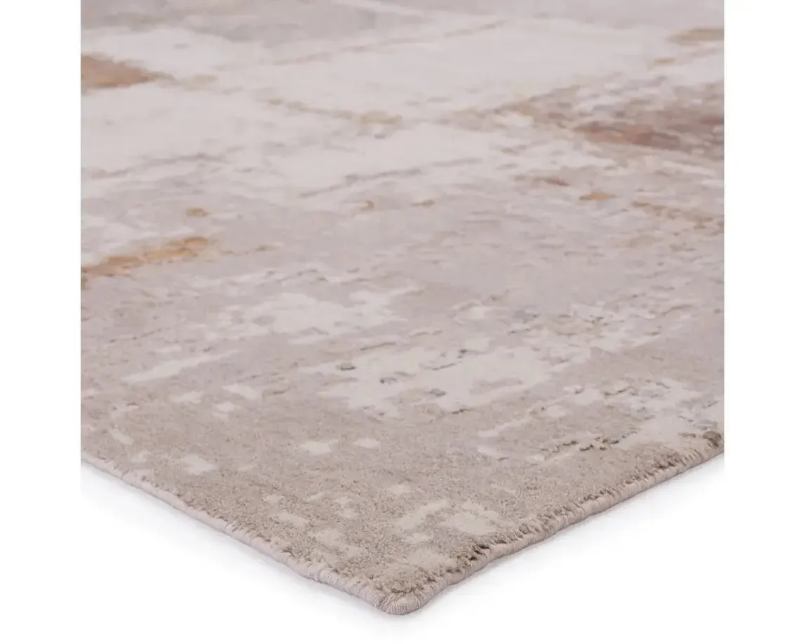 Tattvam Air TVA01 Neutral Beige/Light Grey Rug