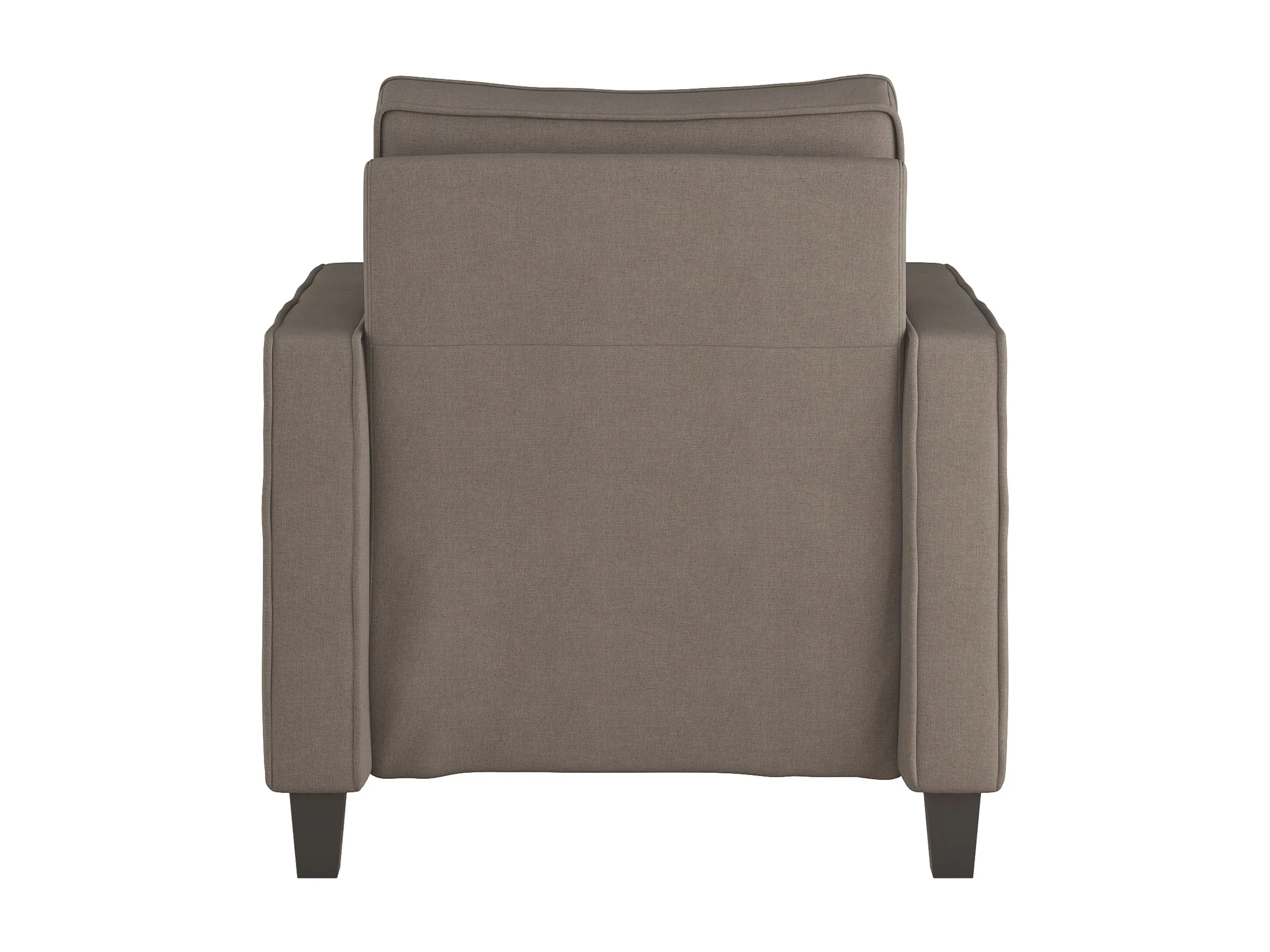 Taupe Mid-Century Modern Arm Chair