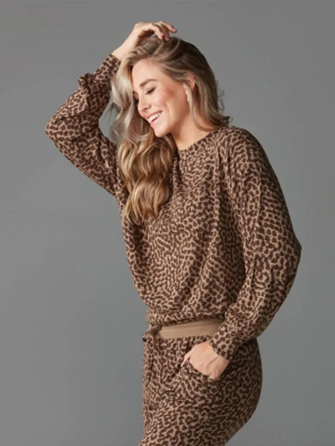 Tavi Ease Crew Women's Sweatshirt - Desert Wild