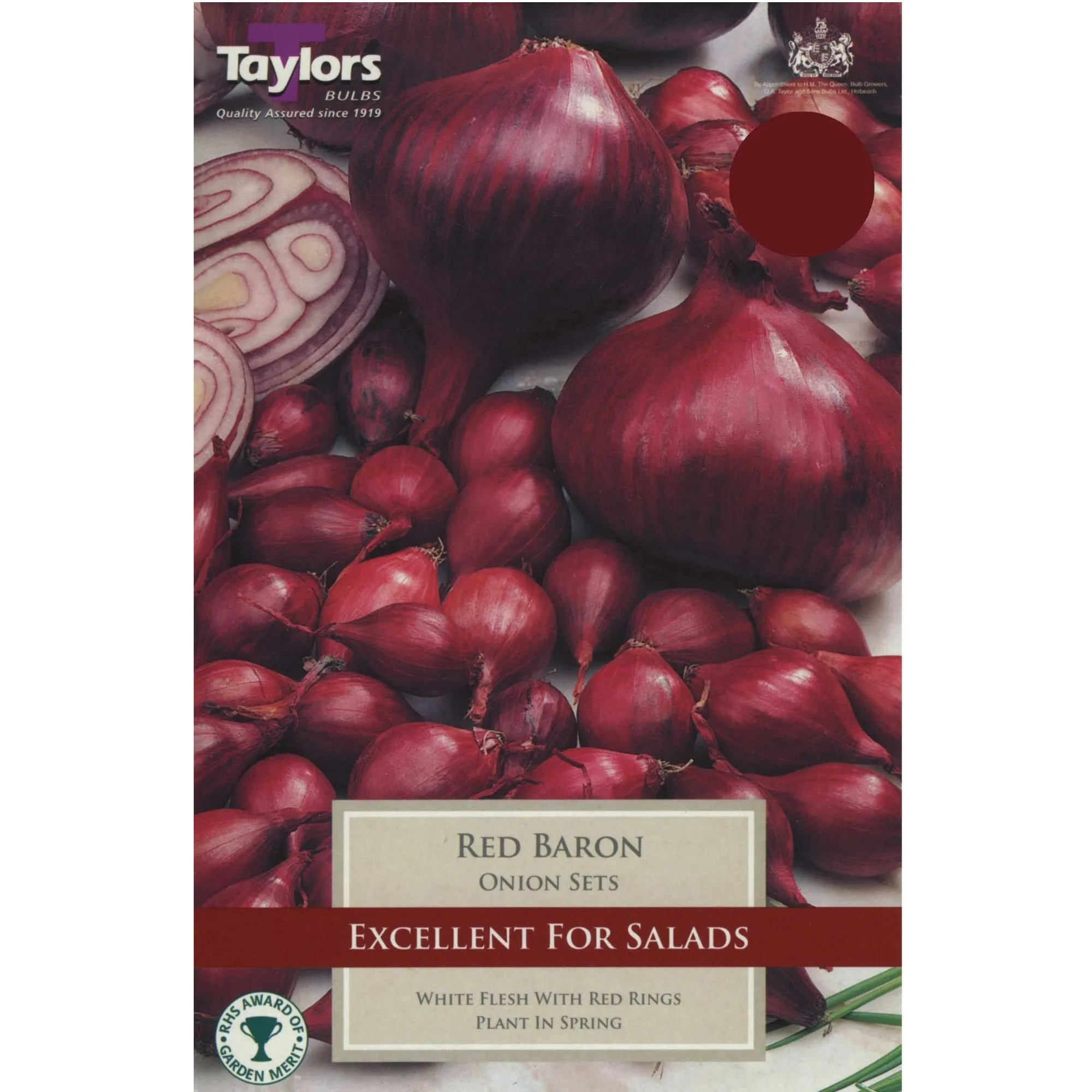 Taylors 50 Red Onion Red Baron Sets