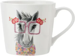 Taza de porcelana  Tipperleyhill, con dibujos animales.