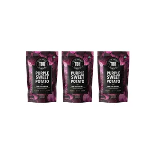 Tbh Purple Sweet Potato 90g (Pack of 3) – Vegan, Healthy & Low-Calorie Chips