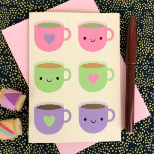 Tea Time Kawaii Card