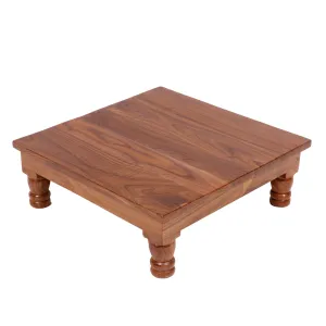 Teak standard shaped Bajot