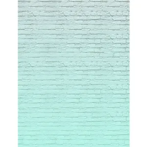 Teal Ombre Brick