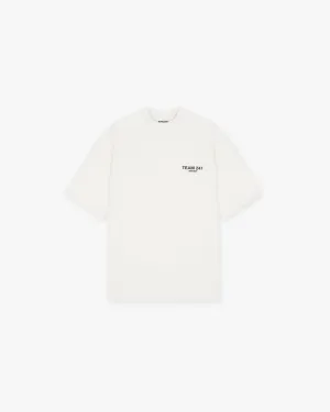 Team 247 Oversized T-Shirt - Flat White