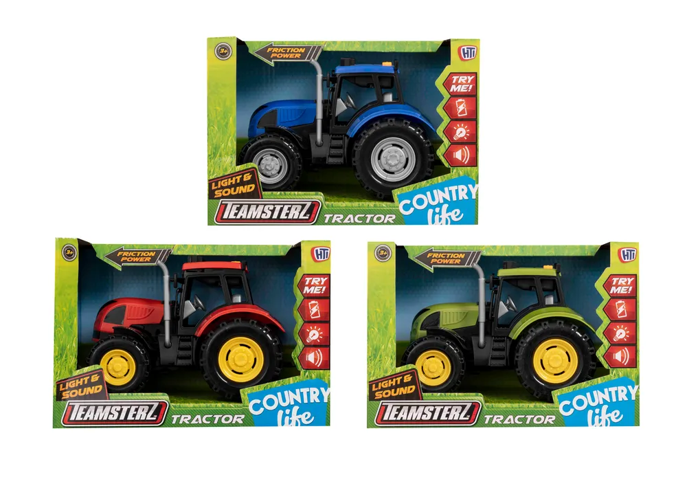 Teamsterz Country Life Light & Sound Tractor Assorted Styles