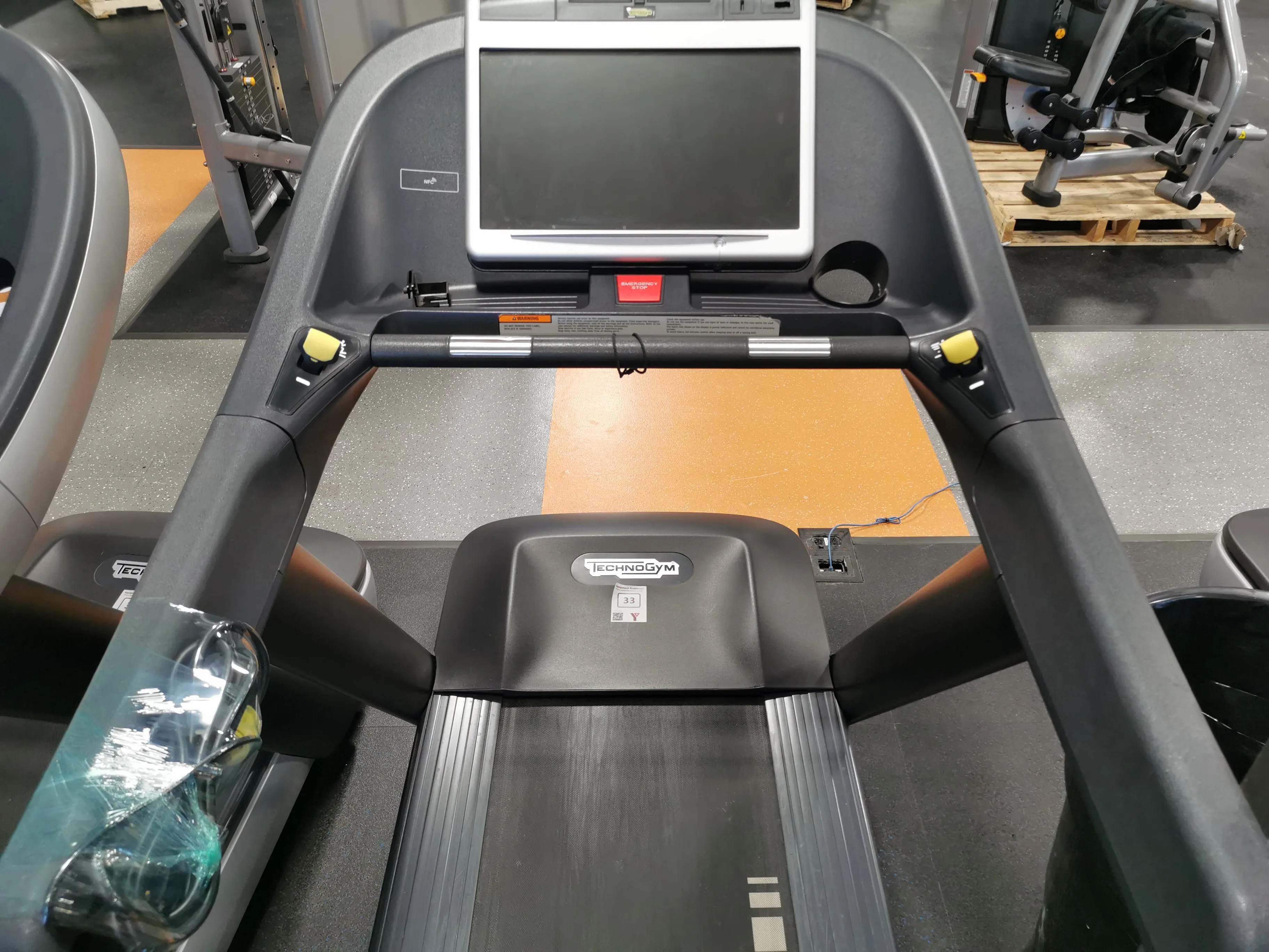 Technogym Excite Run 700 Treadmill With Visioweb Touch Screen [Certified Pre-Owned]