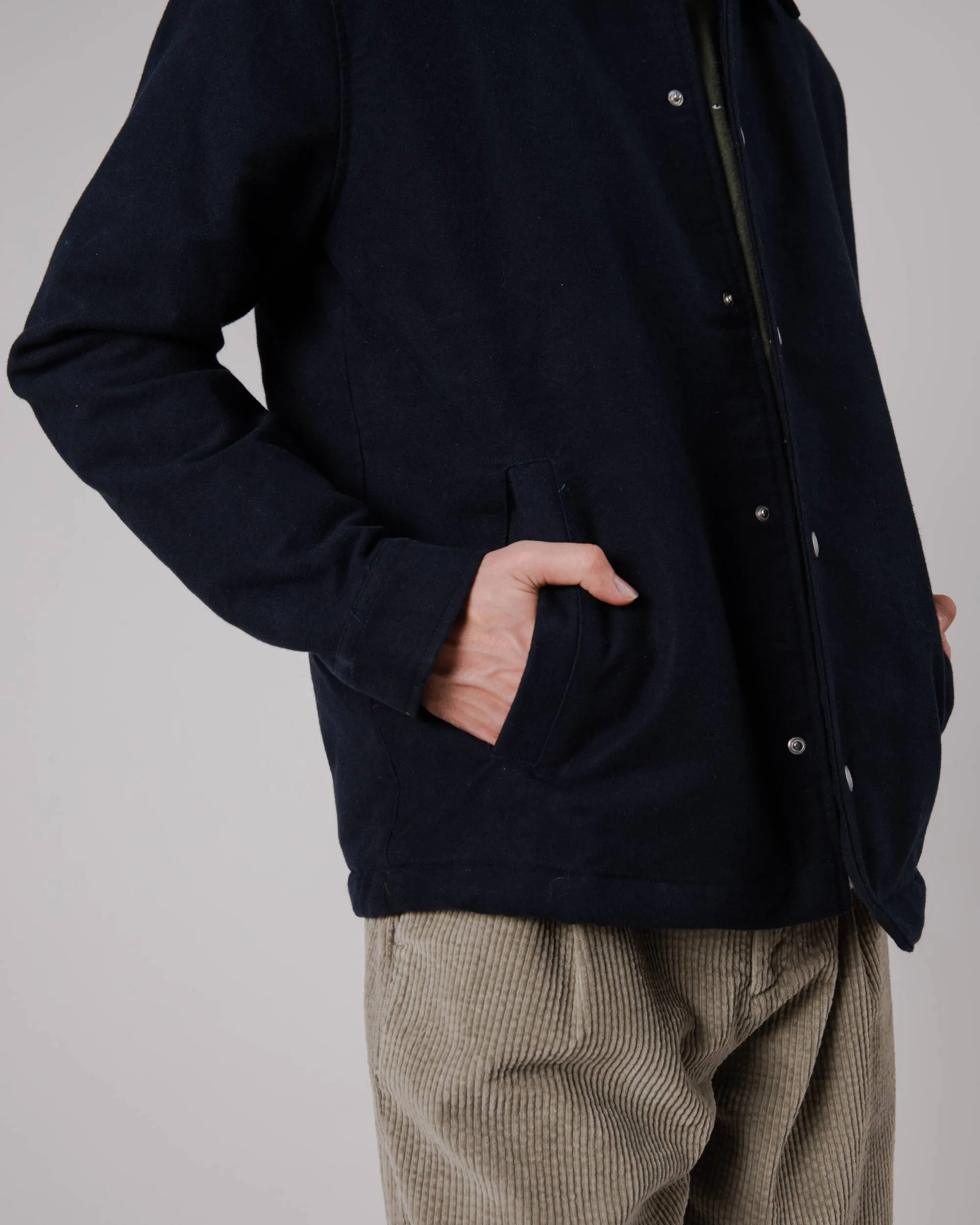 Teddy Jacket Navy