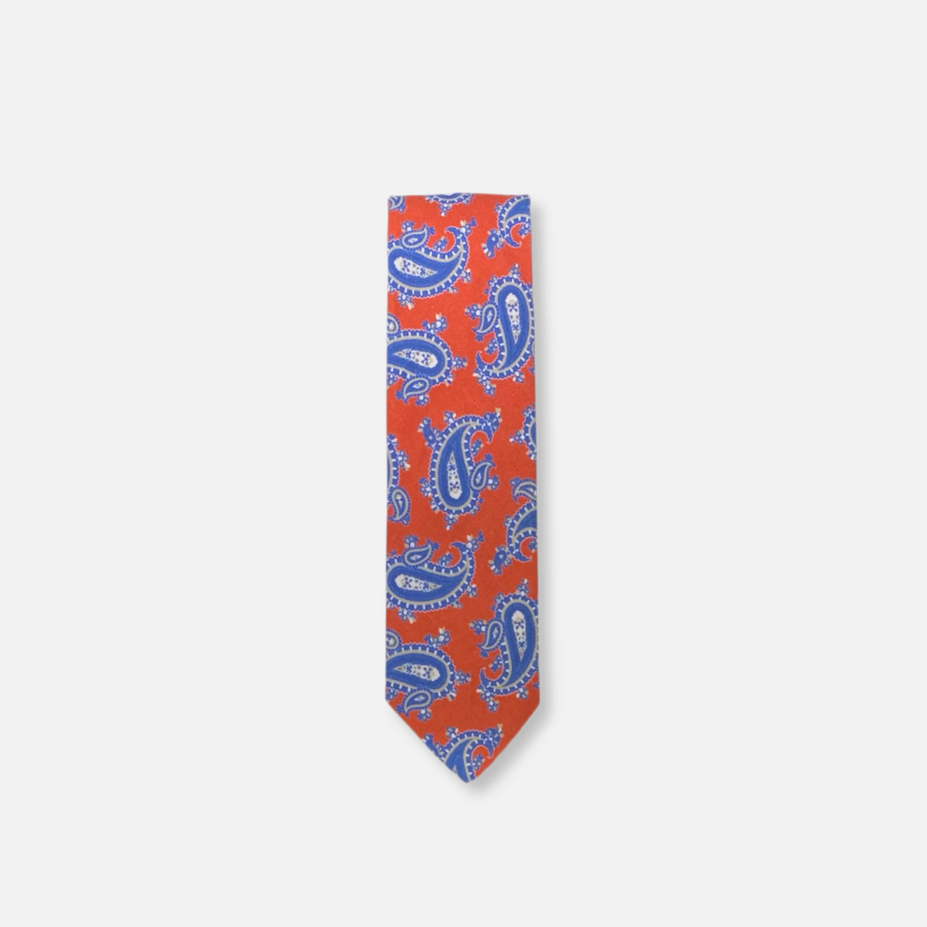 Tedric Paisley Silk Tie