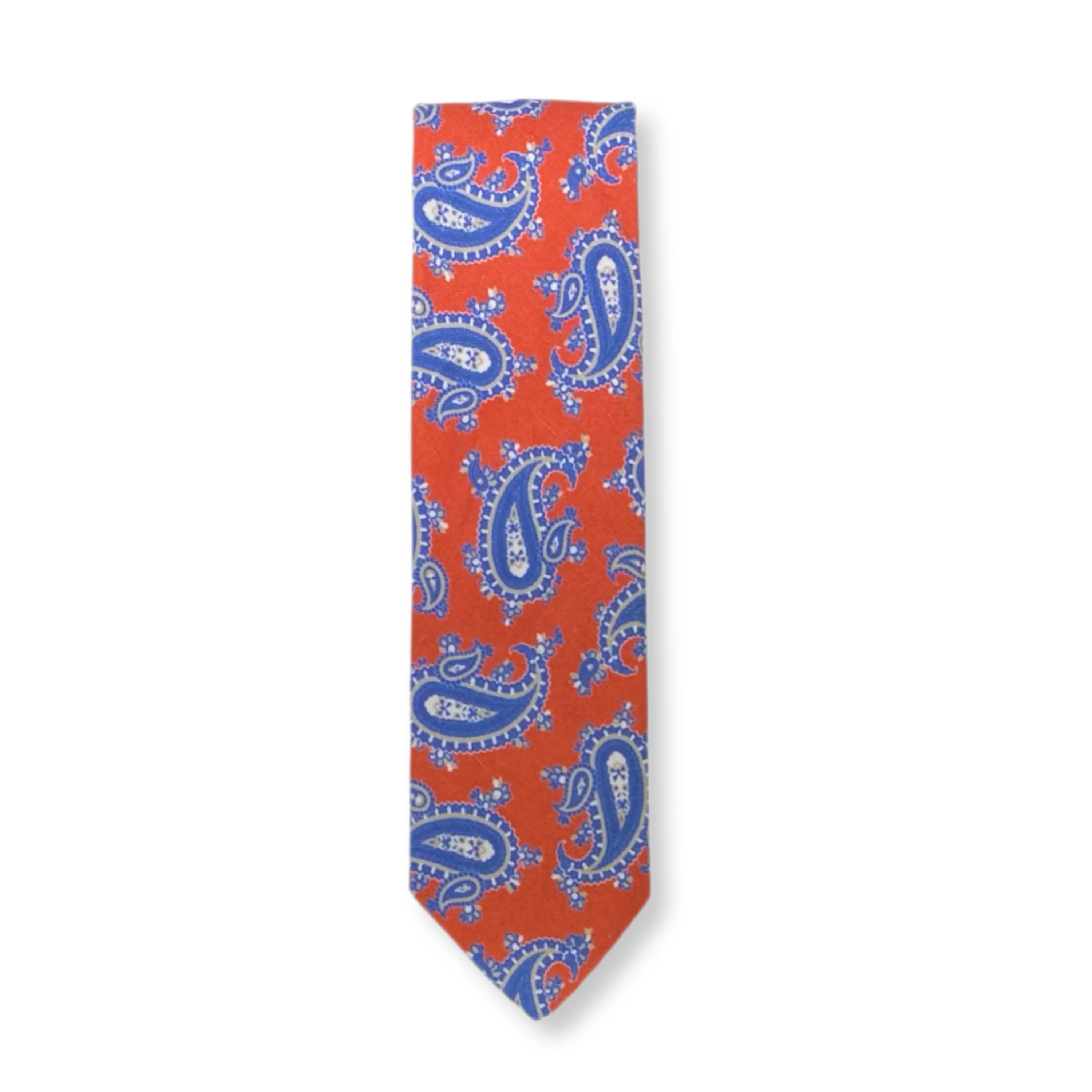 Tedric Paisley Silk Tie