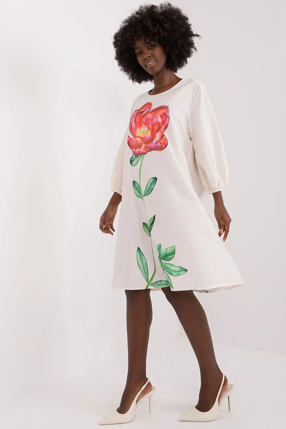 TEEK - Big Floral Day Dress