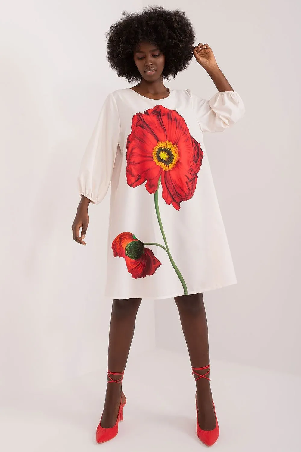 TEEK - Big Floral Day Dress