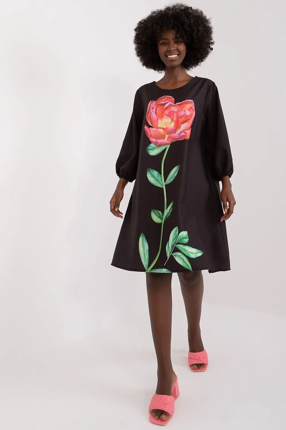 TEEK - Big Floral Day Dress