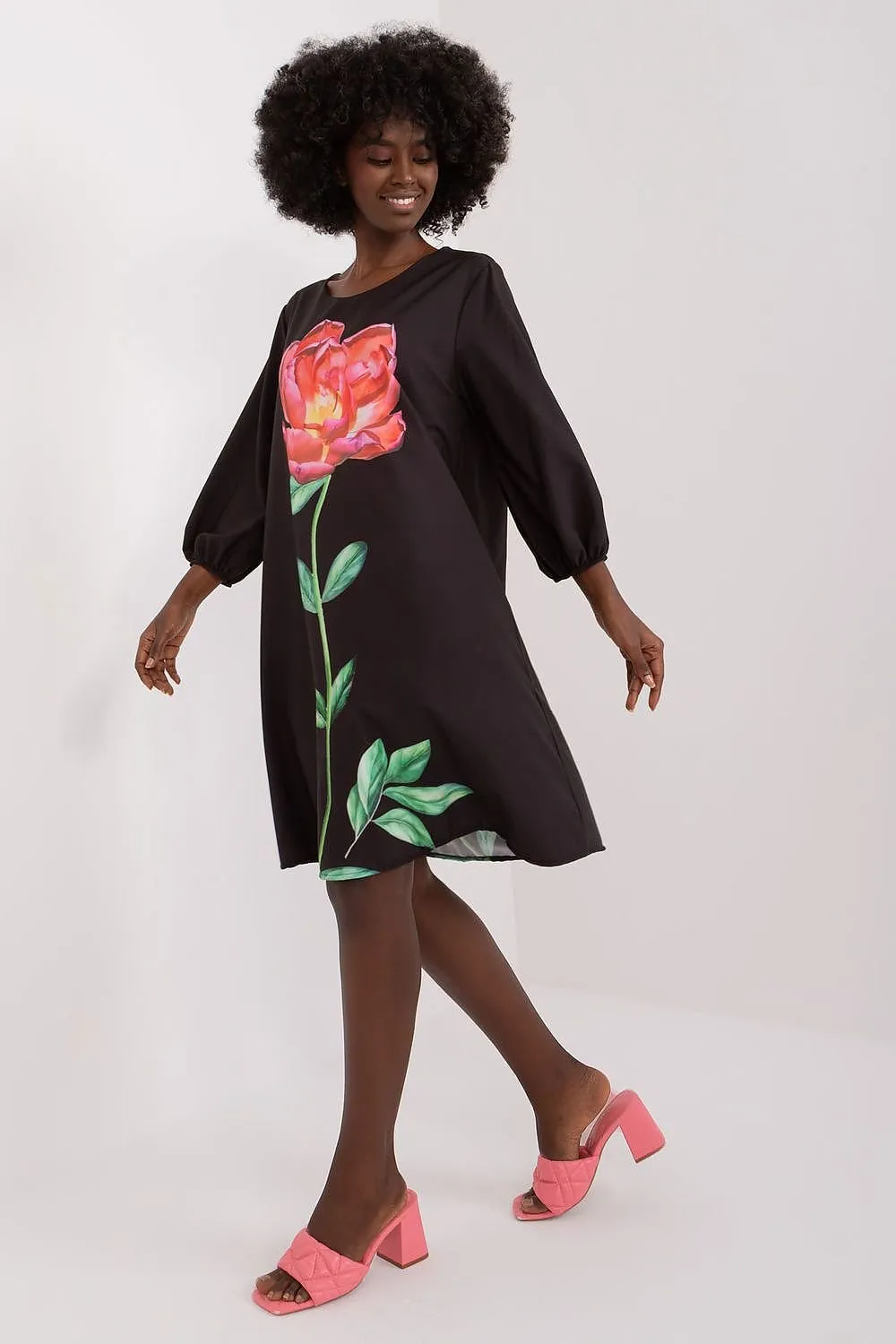 TEEK - Big Floral Day Dress