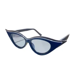 TEEK - Contrast Cat Eye Shade Sunglasses