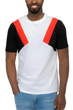 TEEK - Mens Color Block Short Sleeve Tshirt