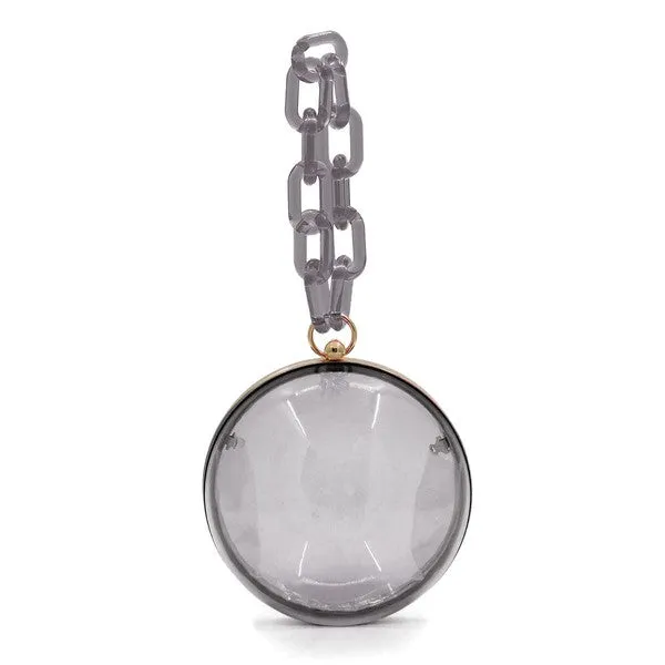 TEEK - See Thru Ball Chain Bag