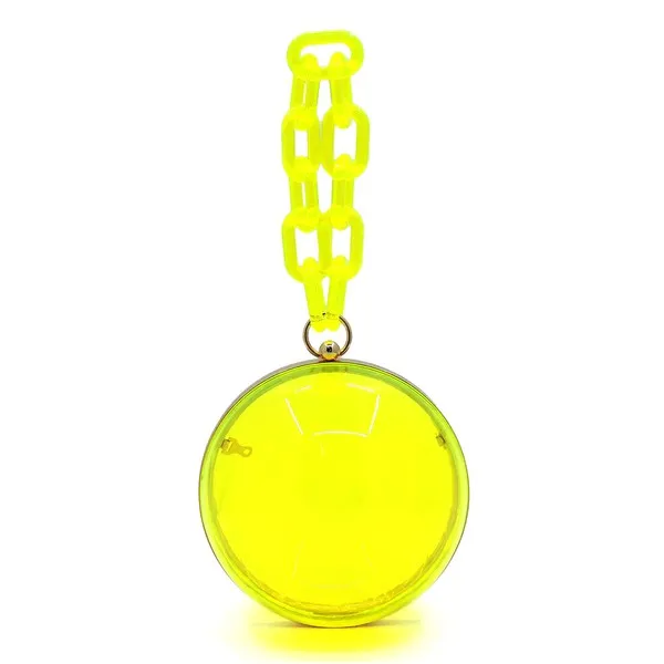 TEEK - See Thru Ball Chain Bag