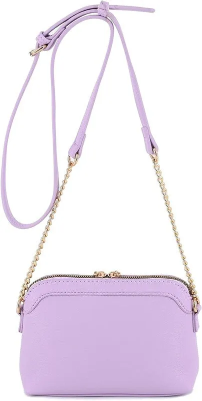 TEEK - Tassel Small Crossbody Bag with Chain Strap