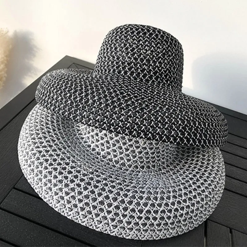 TEEK - Wide Brim Peek Through Dome Beach Hat