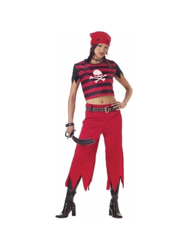 Teen Punk Pirate Costume