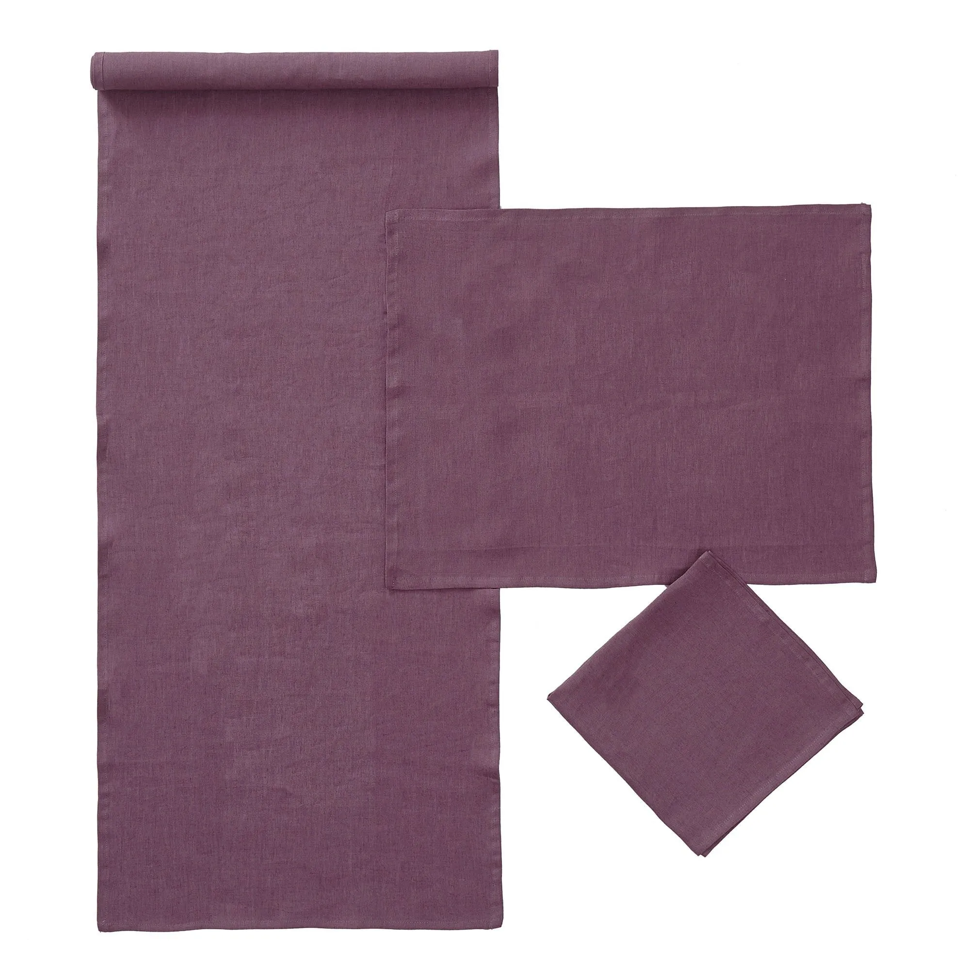 Teis Tablecloth [Aubergine]