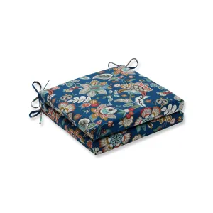 Telfair Peacock Squared Corners Seat Cushion 20X20X3 (Set Of 2)