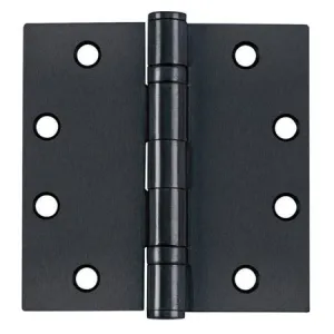 Tell Manufacturing Door Hinge Matte Black