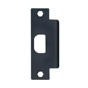 Tell Manufacturing Steel Strike Plate Matte Black