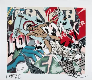 Tender Forever 1986 Silkscreen Print by Faile