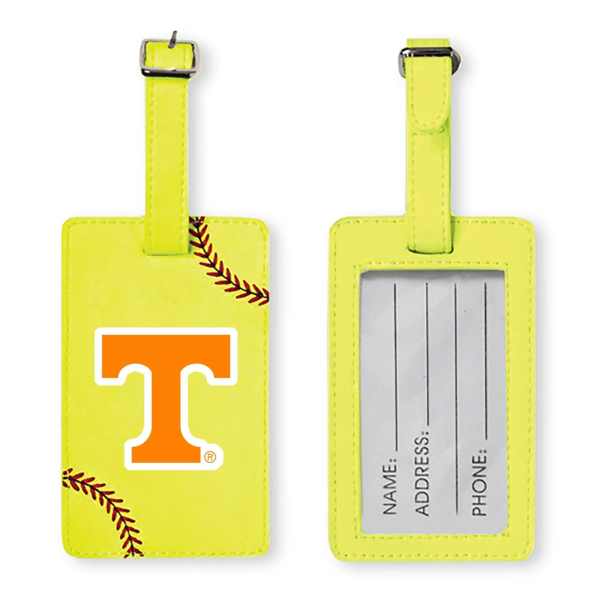 Tennessee Volunteers Softball Luggage Tag