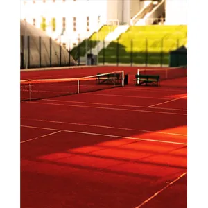 Tennis Courts Printed Backdrop