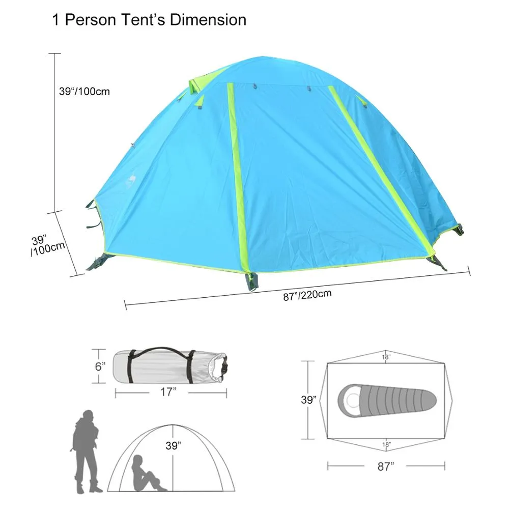 Tent with Carry Bag Picnic 1 Person