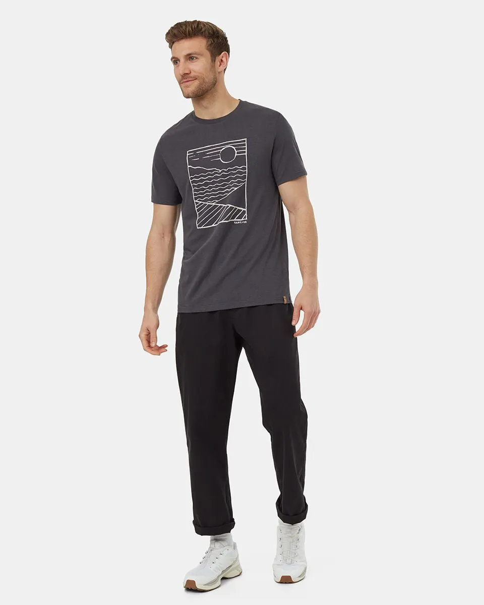 Tentree T-Shirts - Men's Linear Scenic