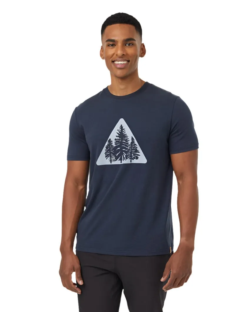 Tentree T-Shirts - Men's TreeBlend Pine Trio