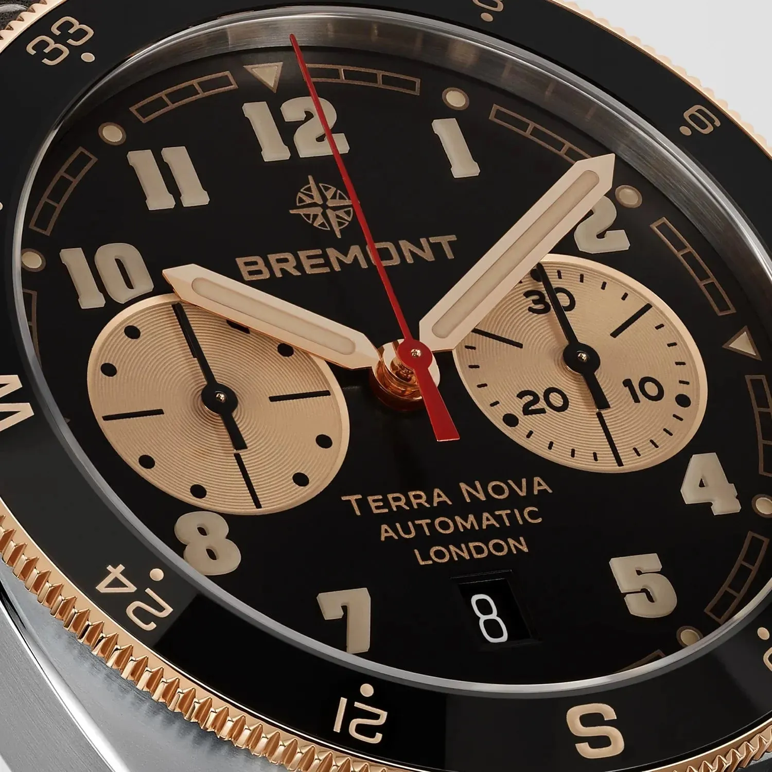 Terra Nova Jimmy Chin Chronograph, Bi-Colour