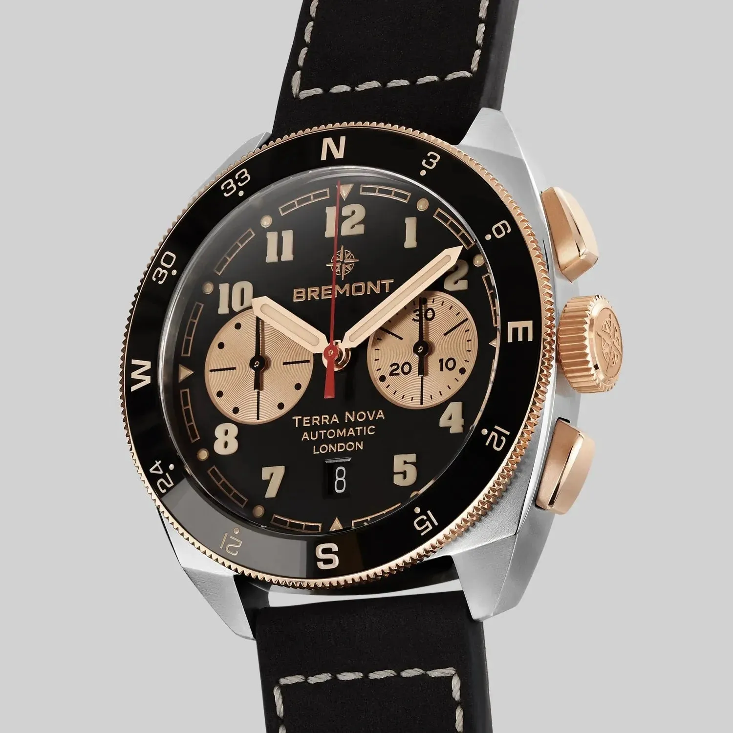 Terra Nova Jimmy Chin Chronograph, Bi-Colour