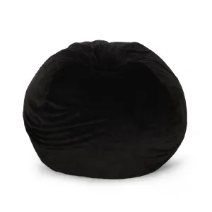 Terrell Schley Modern Glam 5 Foot Short Faux Fur Bean Bag