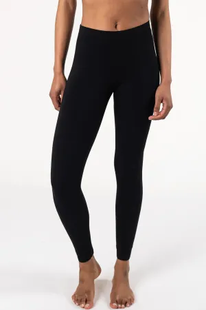 Terrera Suri Bamboo Full Length Black Legging - 51850T