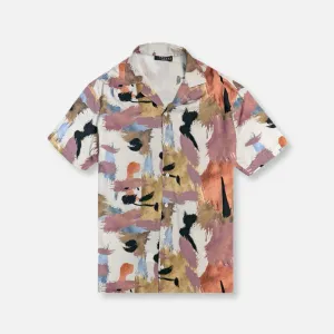 Testo Tropical Resort Revere Collar Shirt