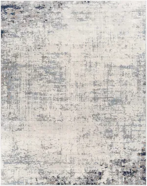 Texanna Abstract Blue/Gray Area Rug