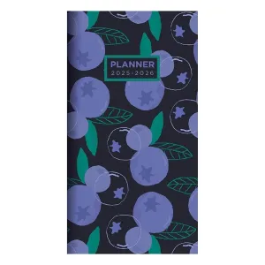 TF Publishing 2025-2026 Blueberry Small Monthly Pocket Planner