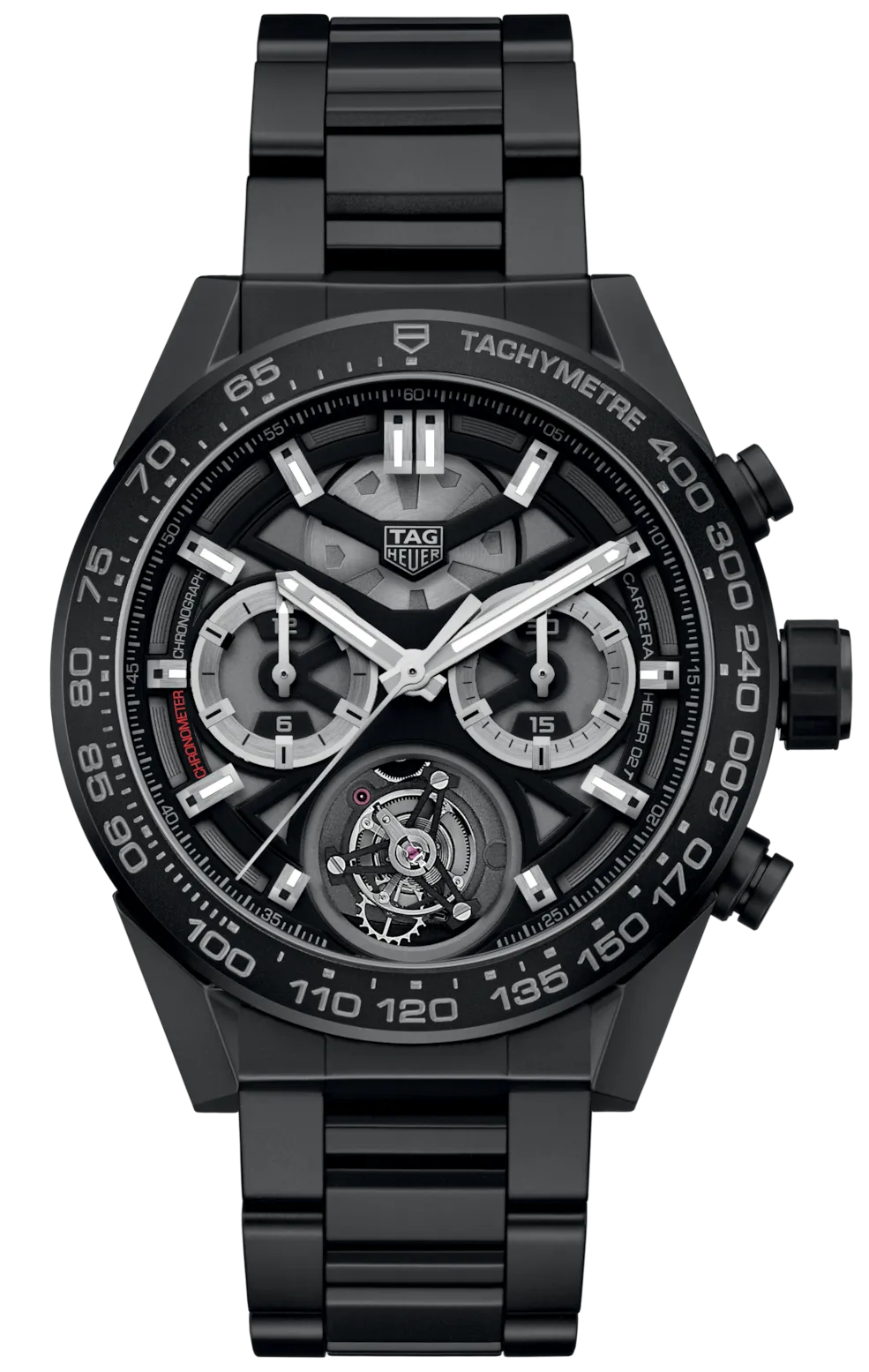 TH Watch Carrera Heuer 2 Tourbillon Chronograph